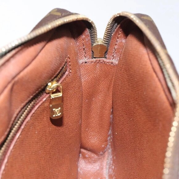 LOUIS VUITTON Monogram Marly Dragonne GM Clutch Bag LV Auth - Picture 10 of 16